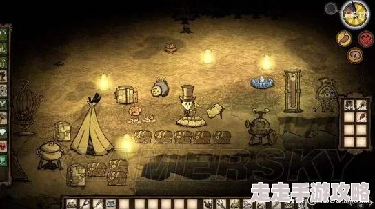 饥荒手机版惊喜揭秘：高效寒冰护符建造攻略，解锁极致生存力的寒冰神器！