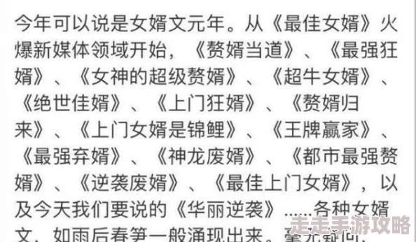 解决女婿的需要的小说内容低俗已被举报