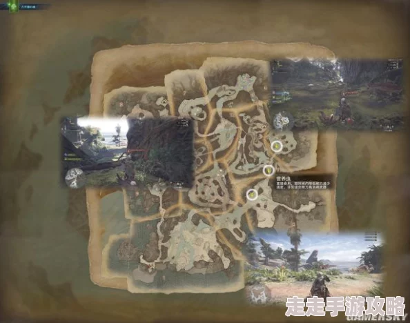 怪物猎人曙光:揭秘巨甲虫瘴气之谷与熔岩之谷地图分布 怪物猎人曙光:揭秘巨甲虫瘴气之谷与熔岩之谷地图分布